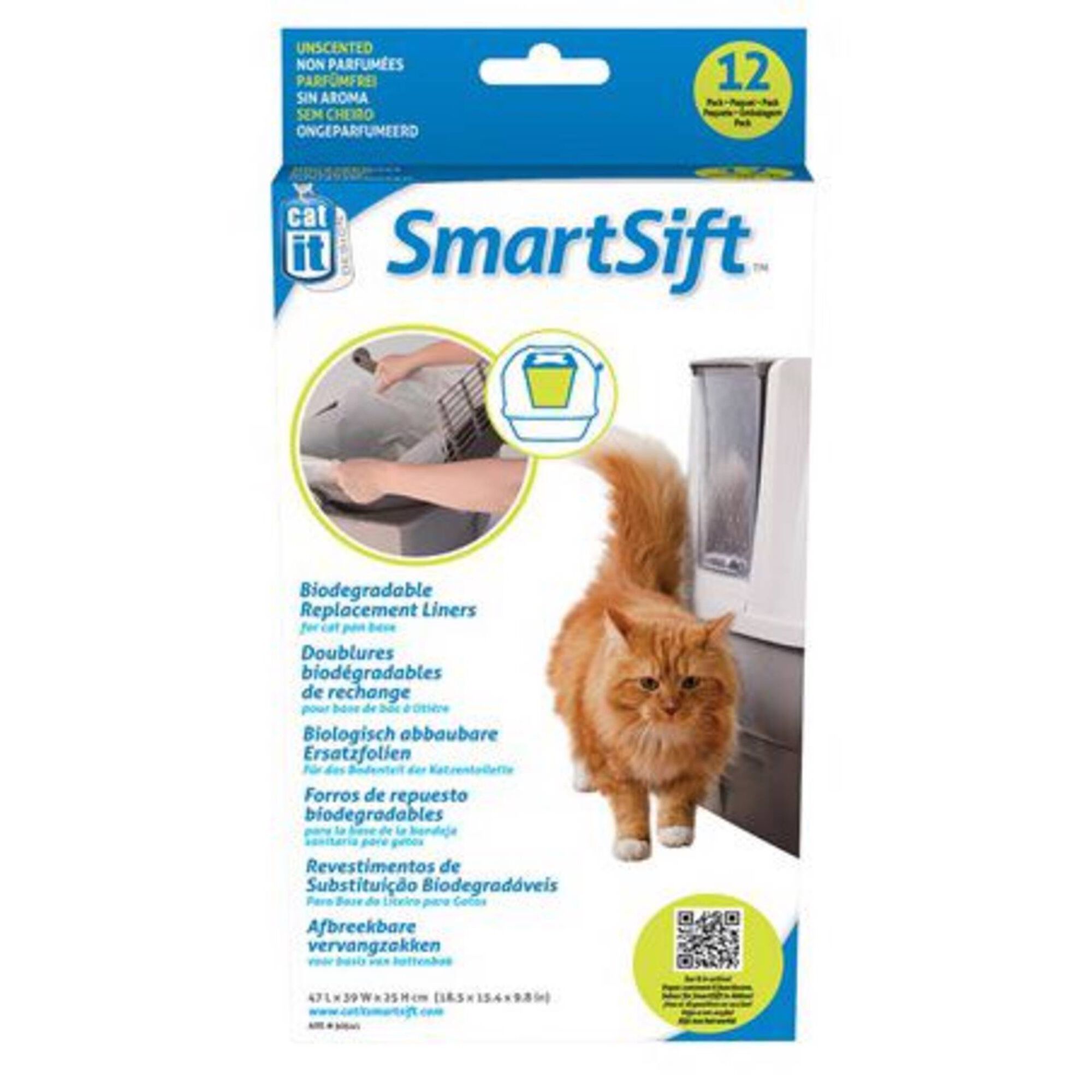 Saco para Bandeja de Caixa de Areia de Gato Autom&aacute;tica Catit