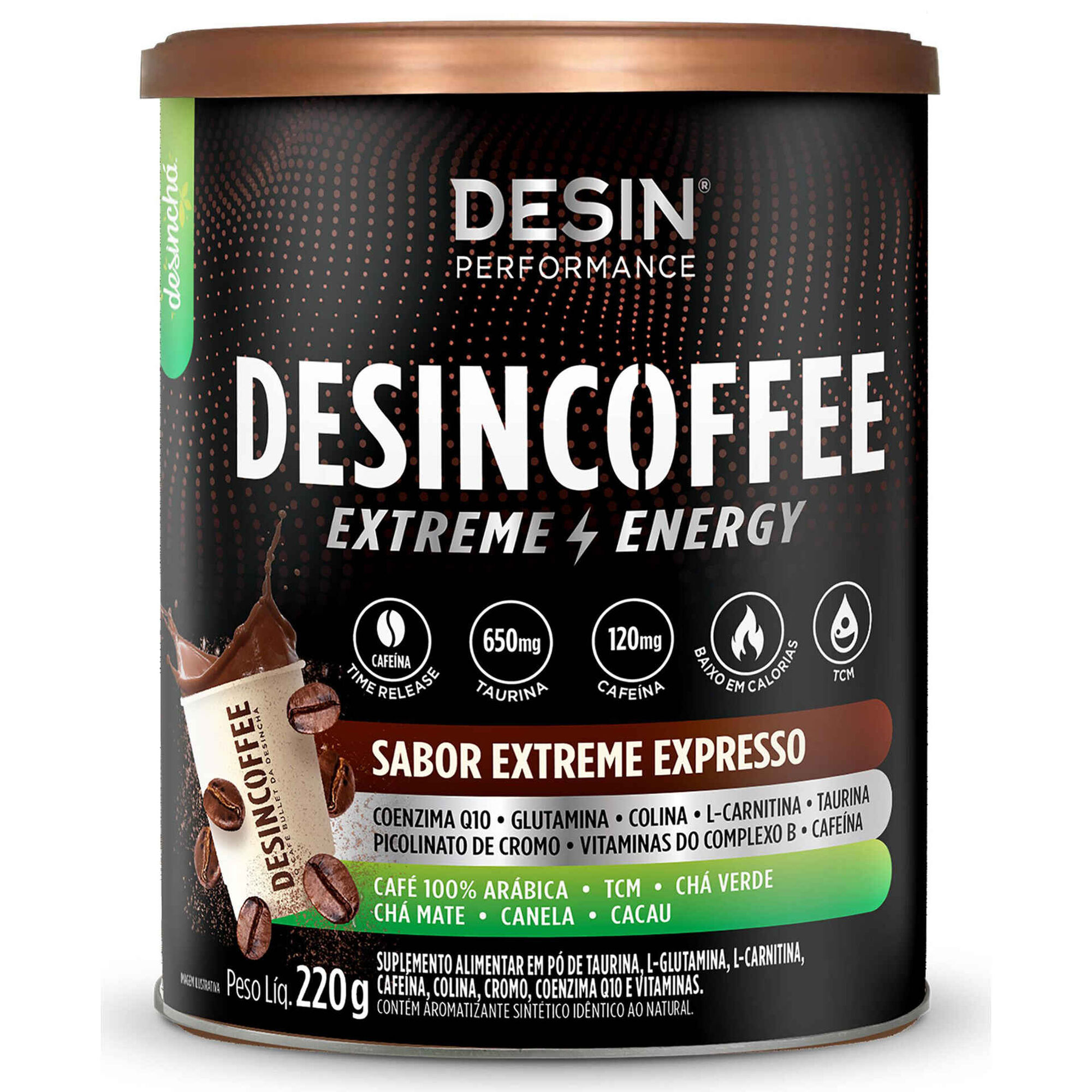 Suplemento em Pó Desincoffe Extreme Energy