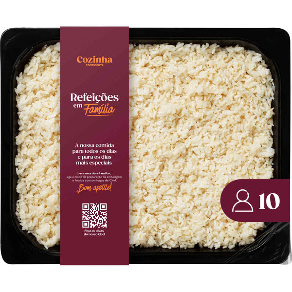 Arroz Branco para 10 Pessoas Cozinha Continente