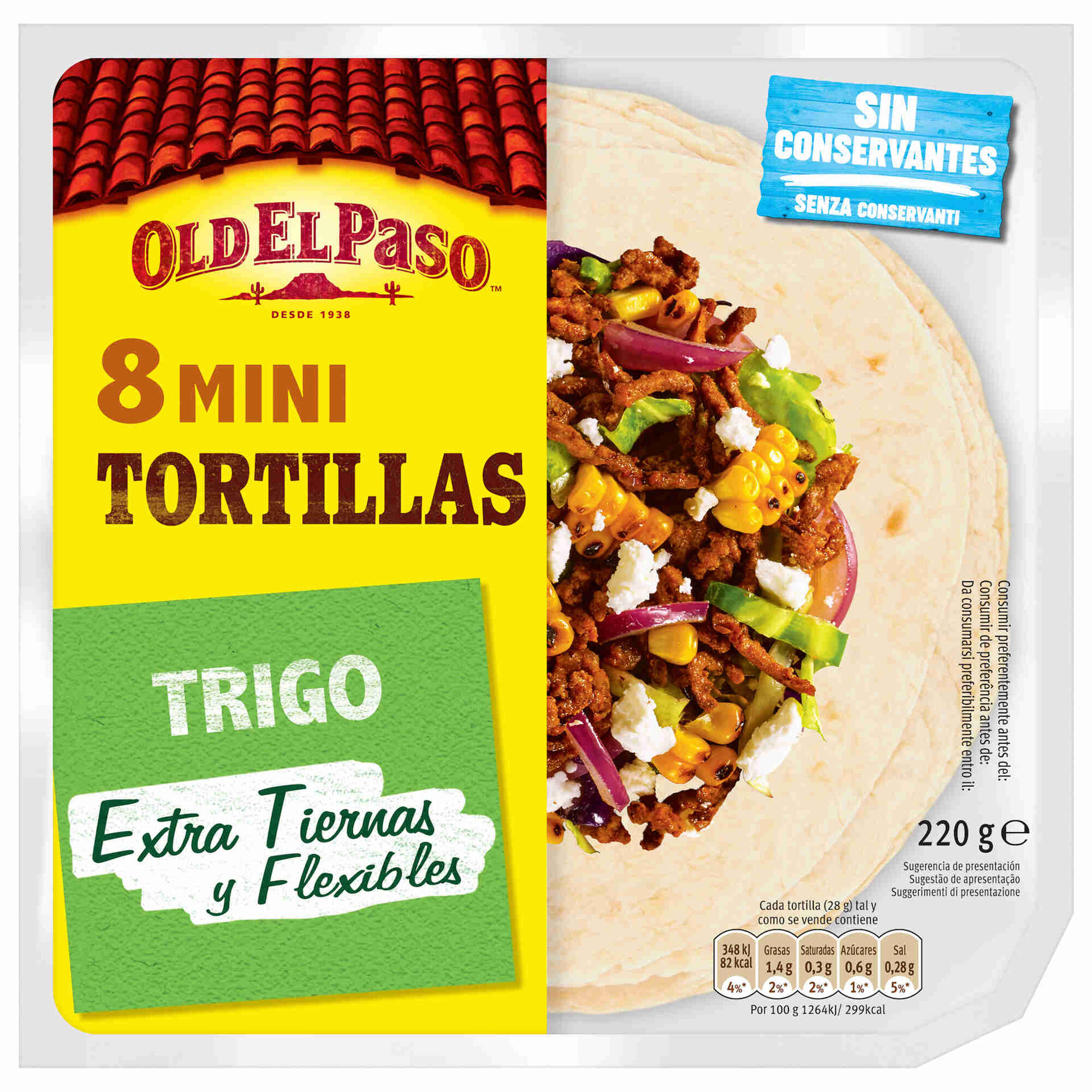 Mini Tortilhas de Trigo