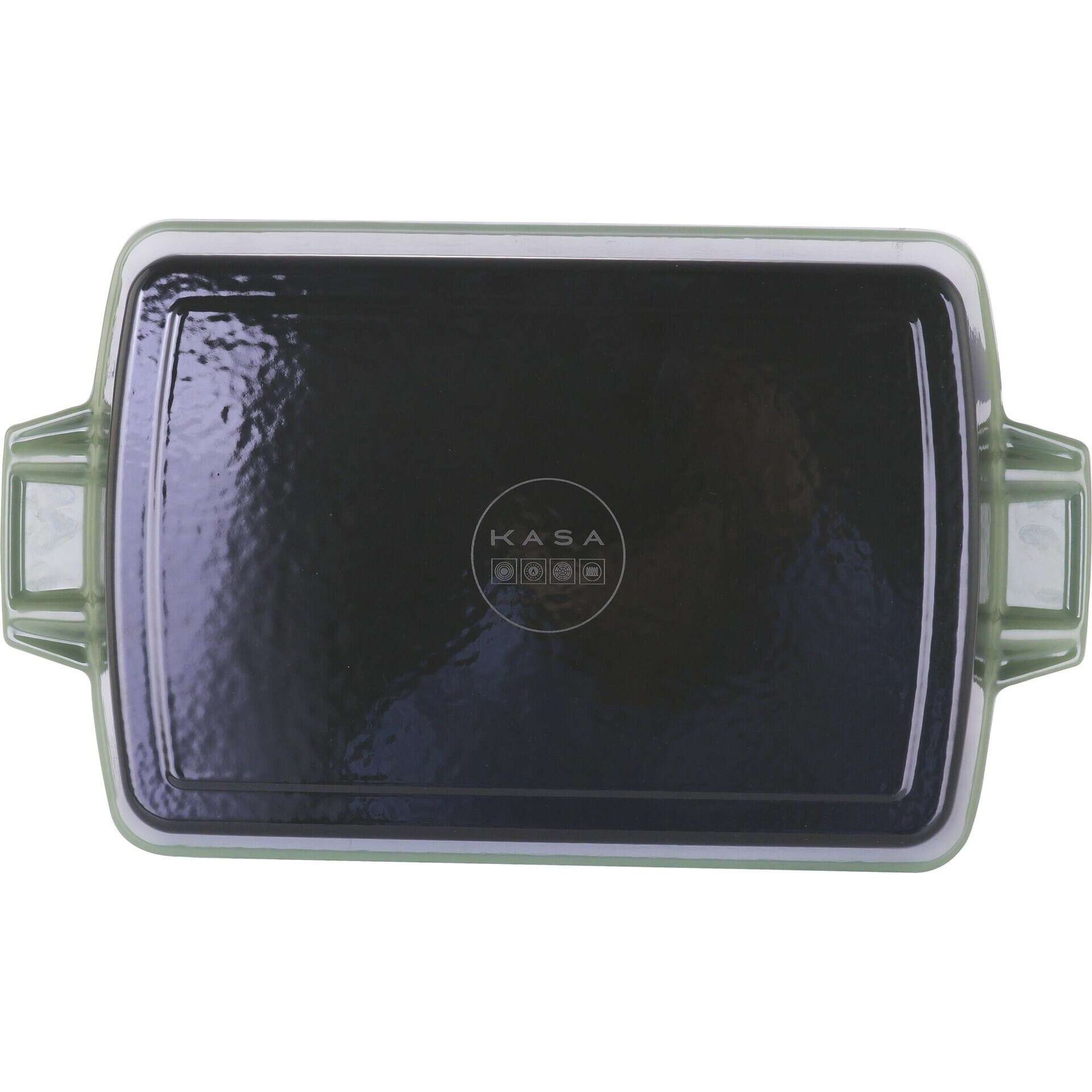 Assadeira Retangular Ferro Fundido 39x23cm Rosemary