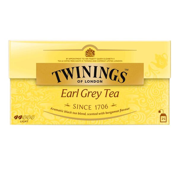 Chá Earl Grey Saquetas Twinings