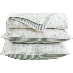 Colcha Decorativa 160x220cm Folhas Verde Colcha Decorativa 160x220cm Folhas Verde