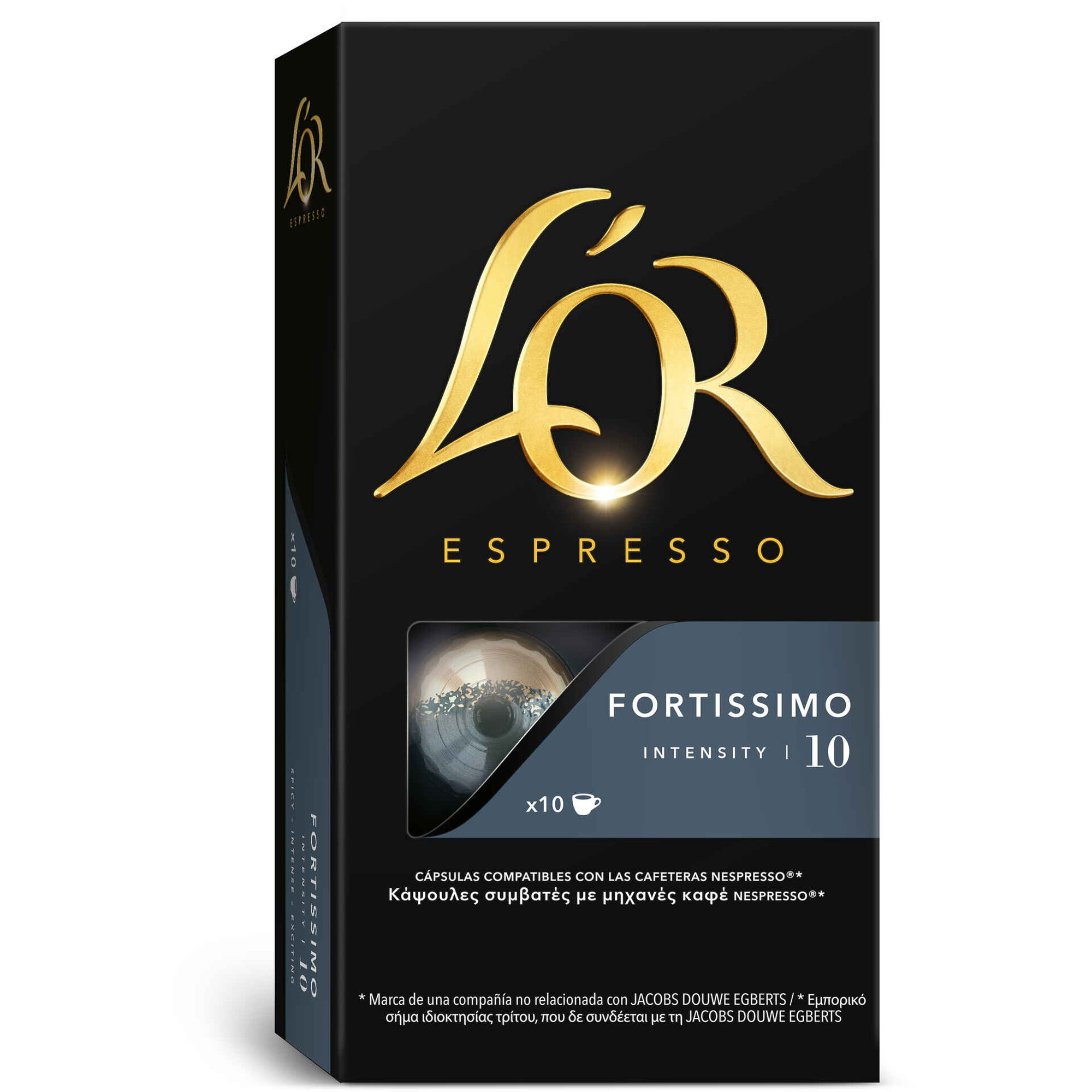 Cápsulas de Café Fortissimo Int 10