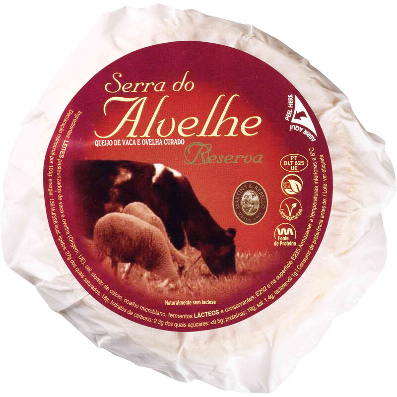 Queijo de Vaca e Ovelha Curado Alvelhe