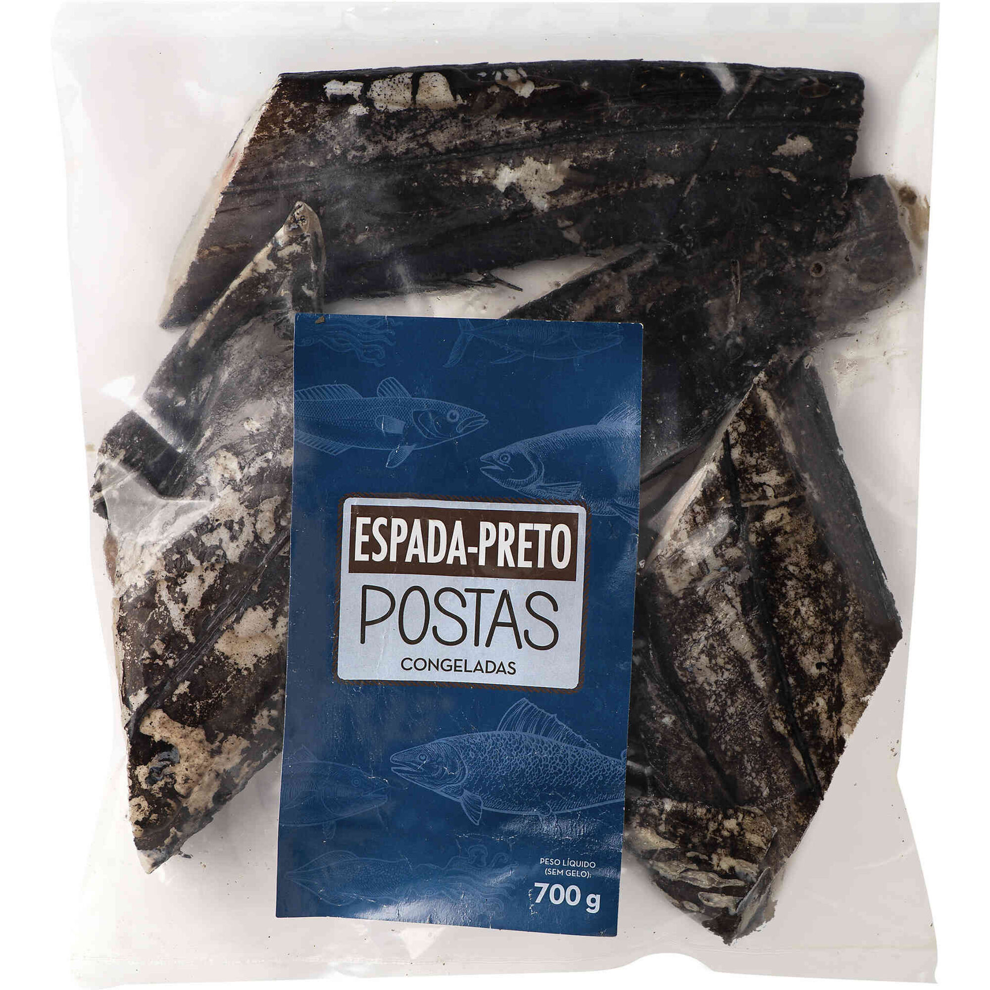 Posta de Peixe Espada Preto Congelado