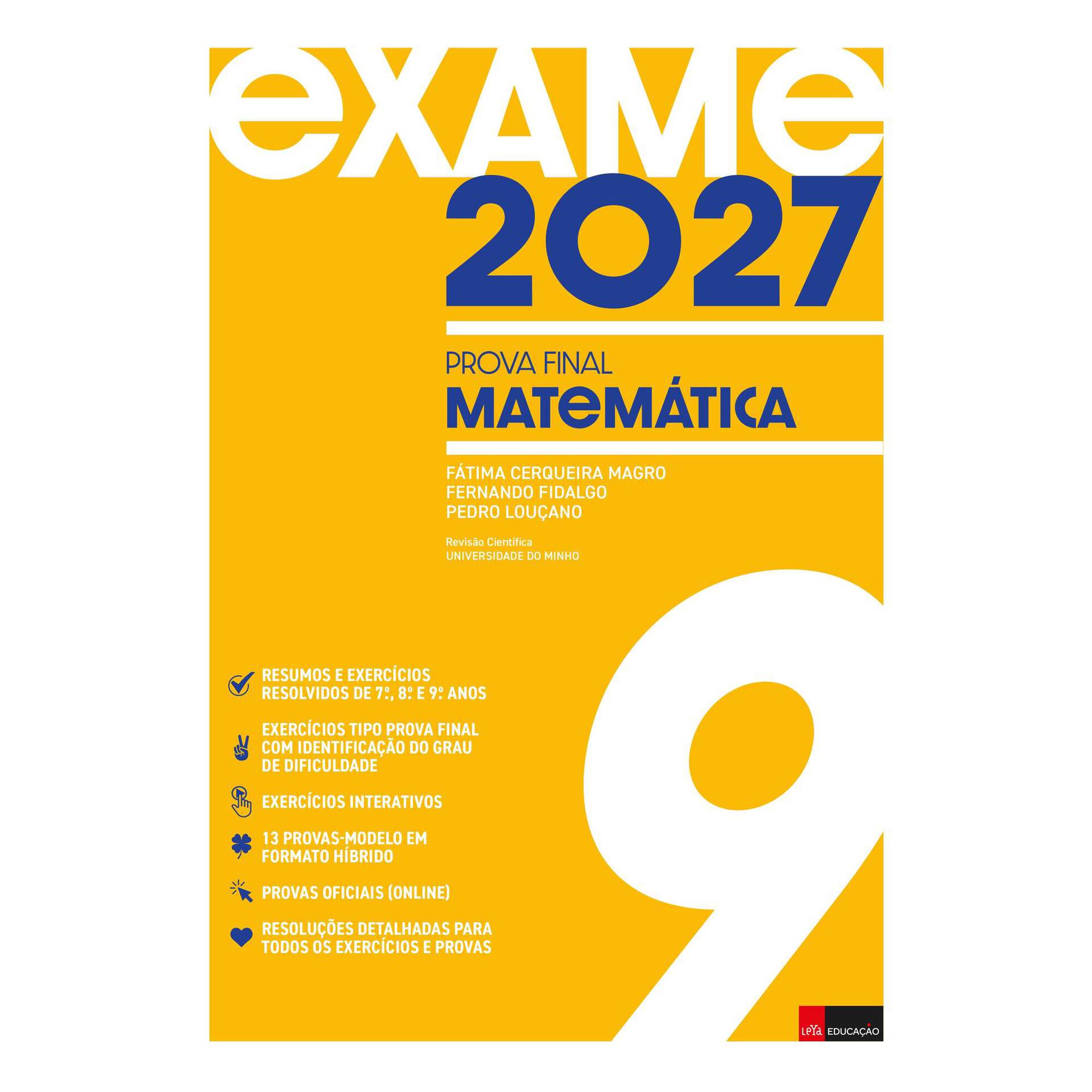 Exame 2027 - Matem&aacute;tica 9.&ordm; Ano