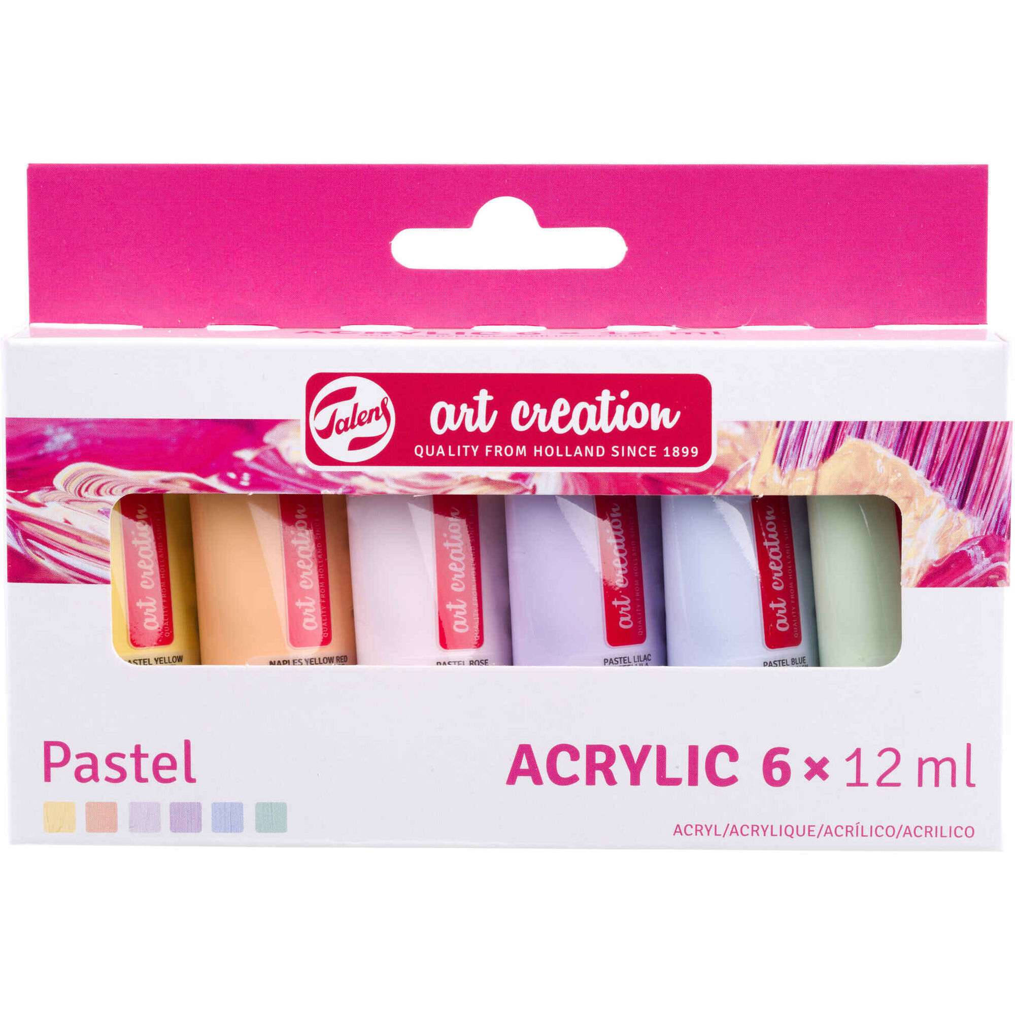 Tinta Acr&iacute;lica Art Creation Pastel 12ml Talens