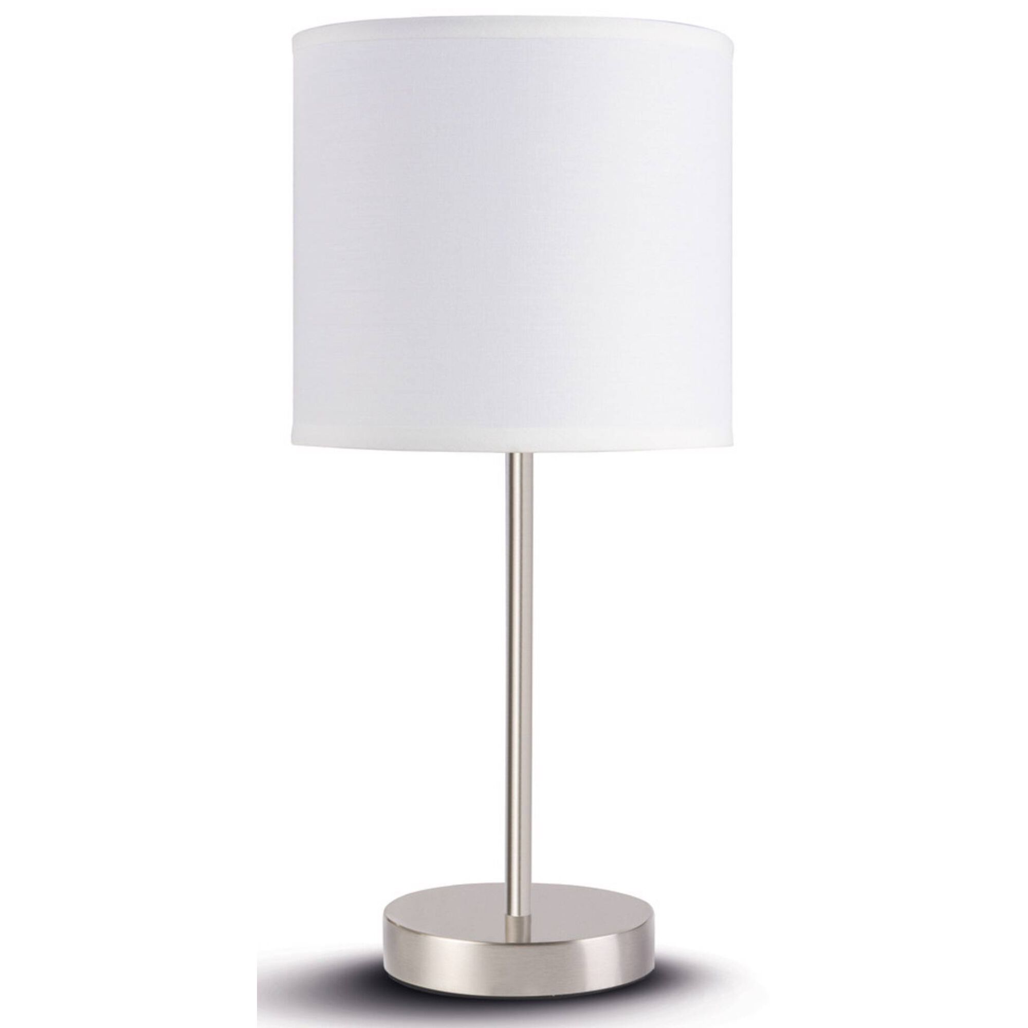 Candeeiro de Mesa Metal Branco Kafka