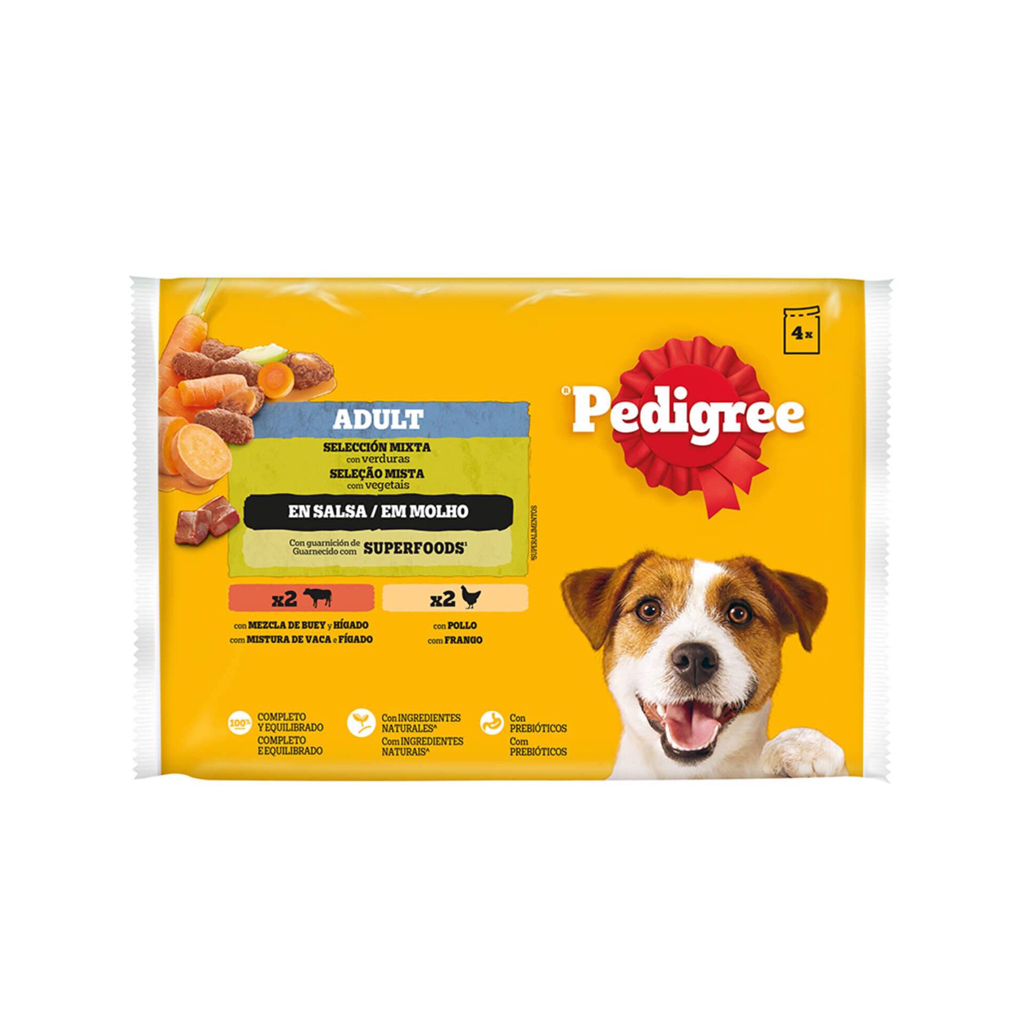 Comida Húmida para Cão Saquetas Comida Húmida para Cão Saquetas