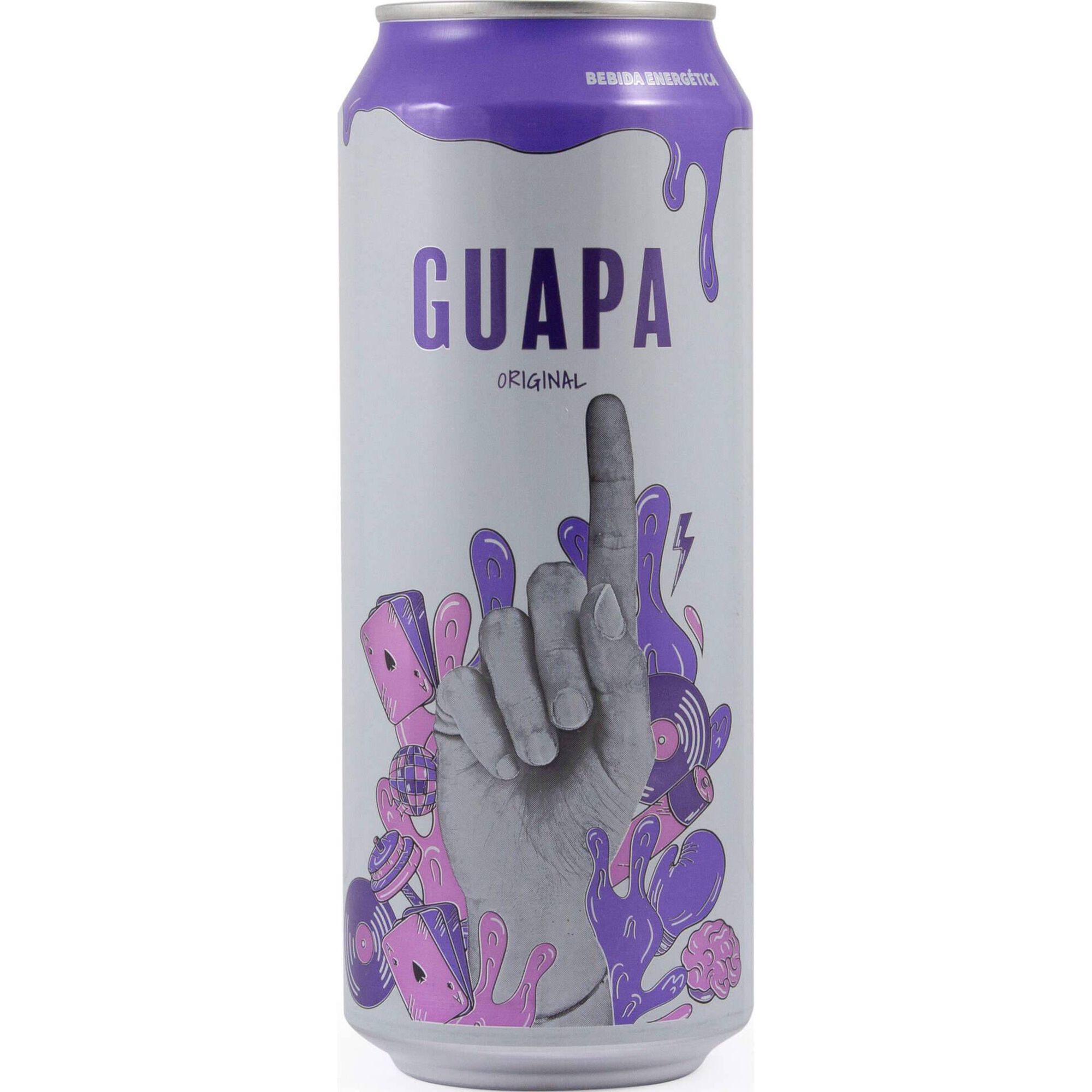 Bebida Energ&eacute;tica em Lata Guapa