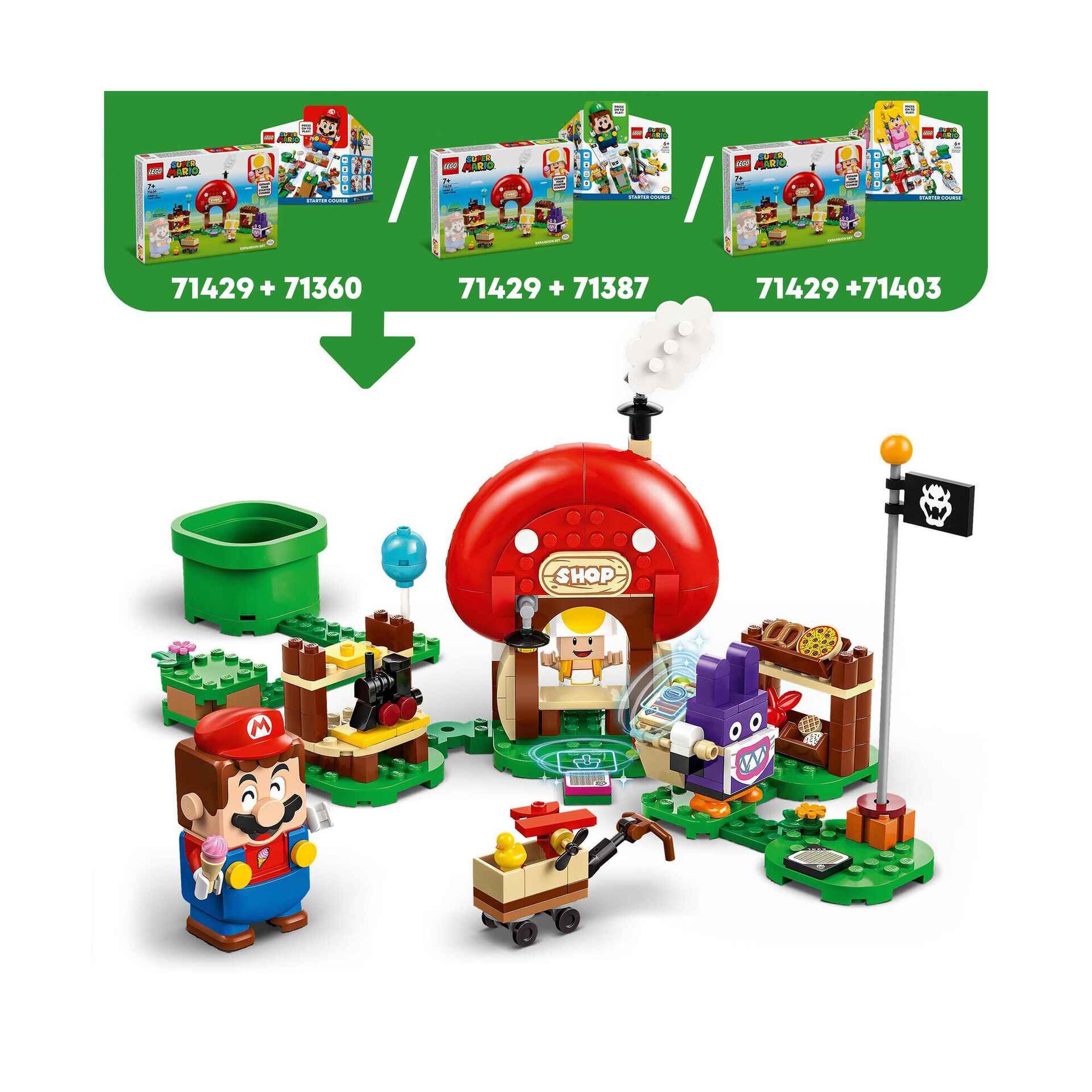 Set de Expansão: Coelharápio na Loja do Toad - 71429