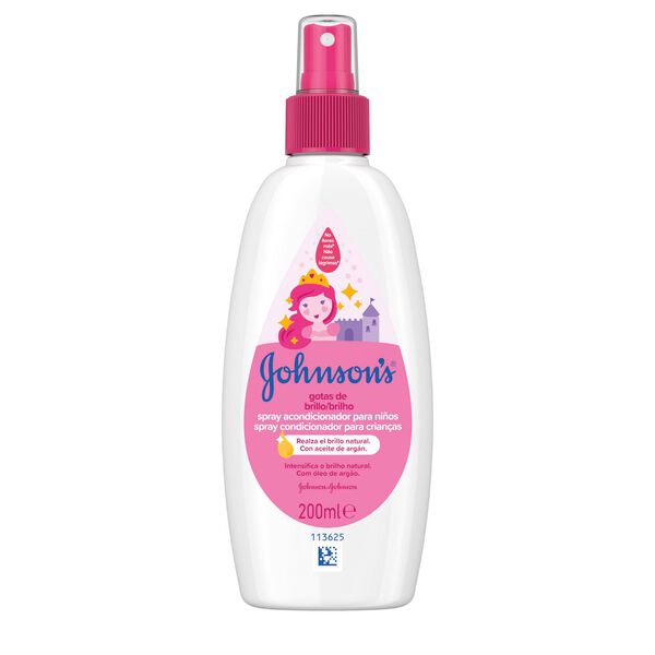 Spray Condicionador Gotas de Brilho Criança Johnsons Baby