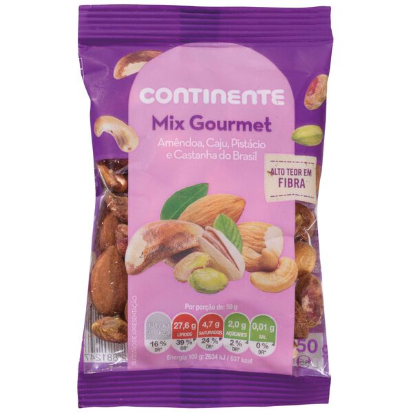Mix Frutos Secos Gourmet Continente