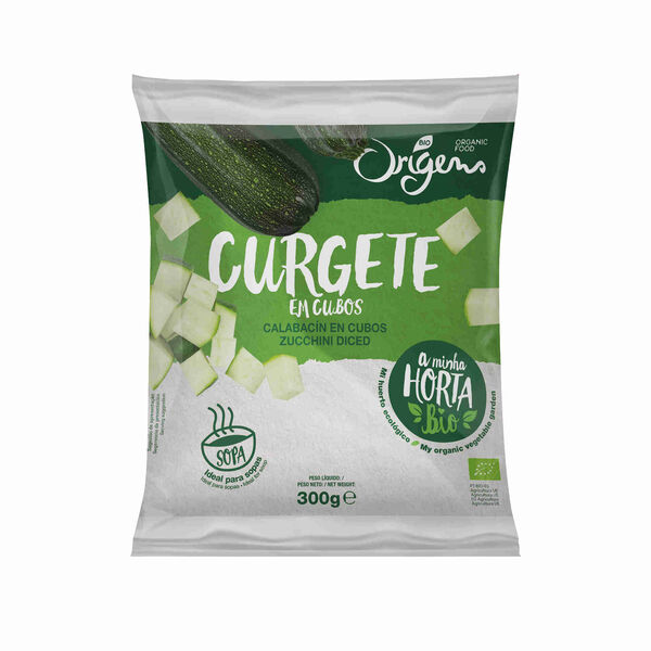 Cubos de Curgete Origens Bio