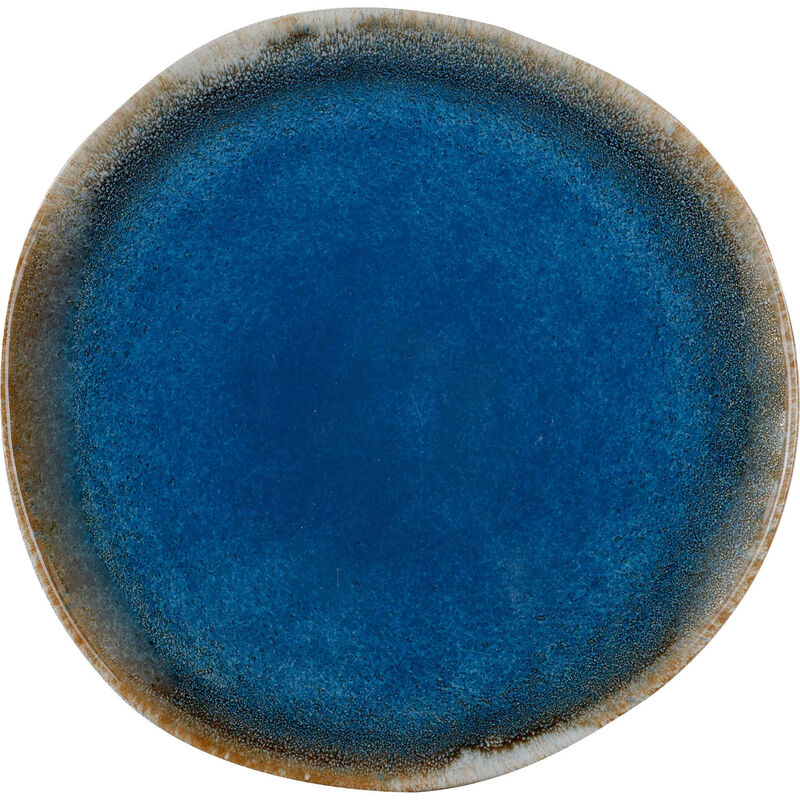 Prato Raso Reativo Azul Kasa