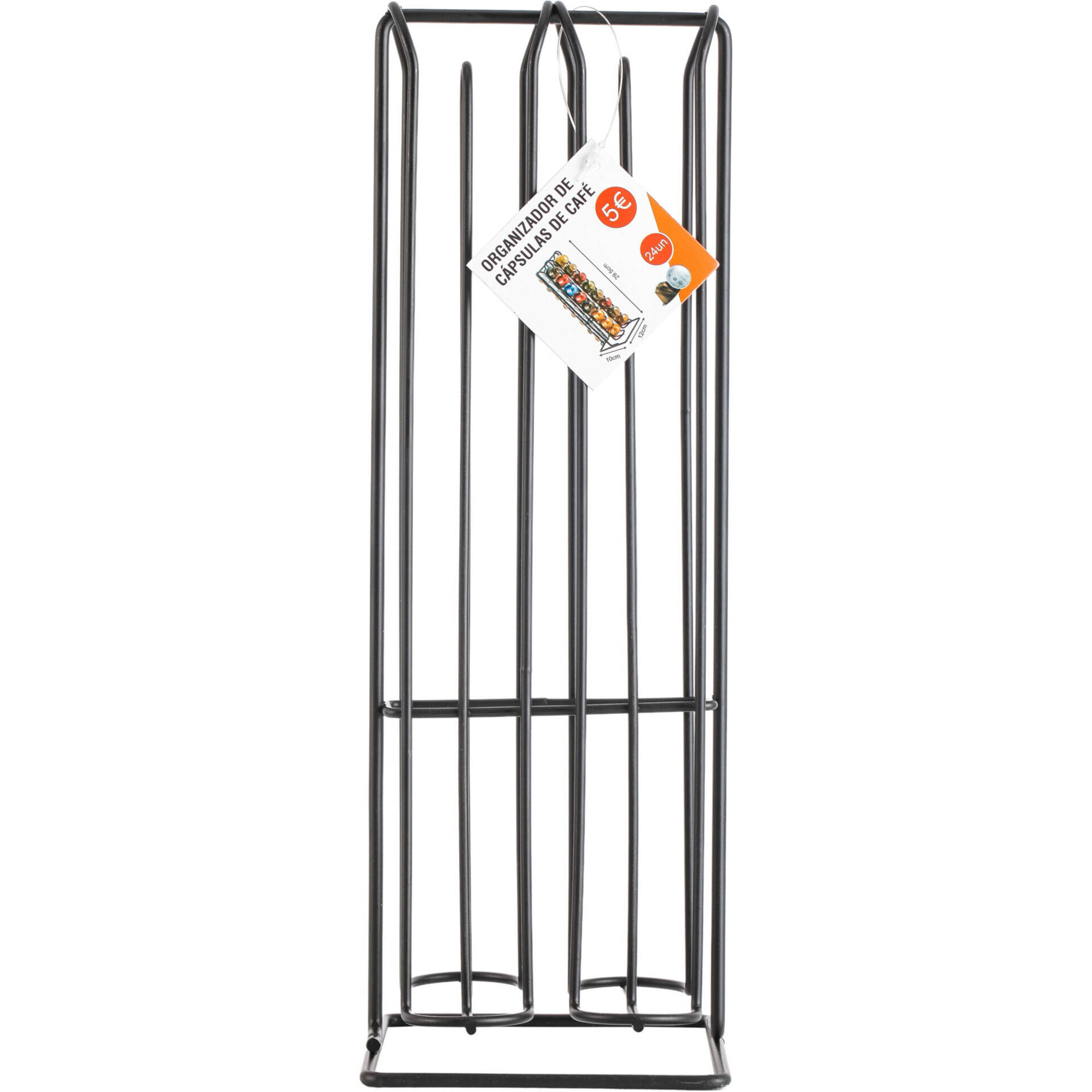 Organizador C&aacute;psulas de Caf&eacute; 12x10x29,5cm Bazar&atilde;o