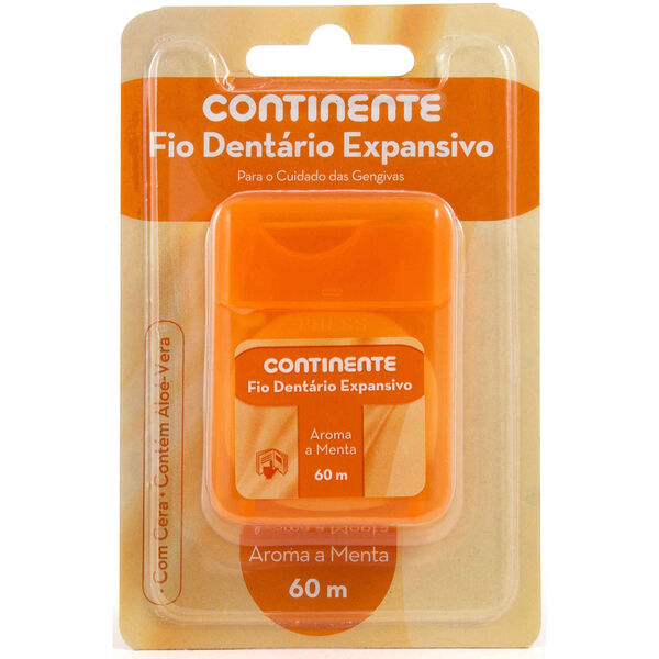 Fio Dentário Expansivo Menta 60m Continente