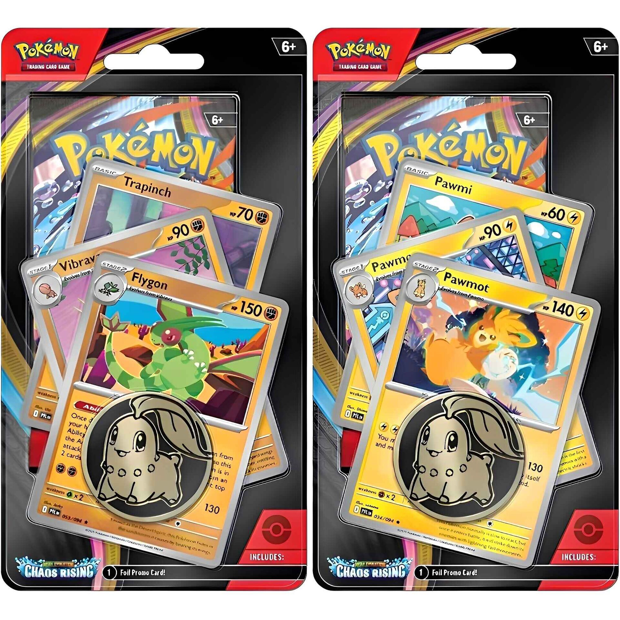 Pok&eacute;mon - Cartas TCG - Chaos Rising Premium Checklane Blister