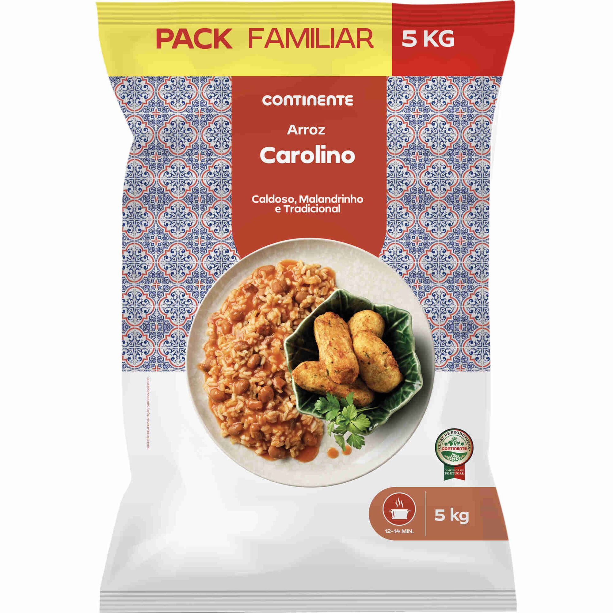 Arroz Carolino Pack Poupan&ccedil;a Continente