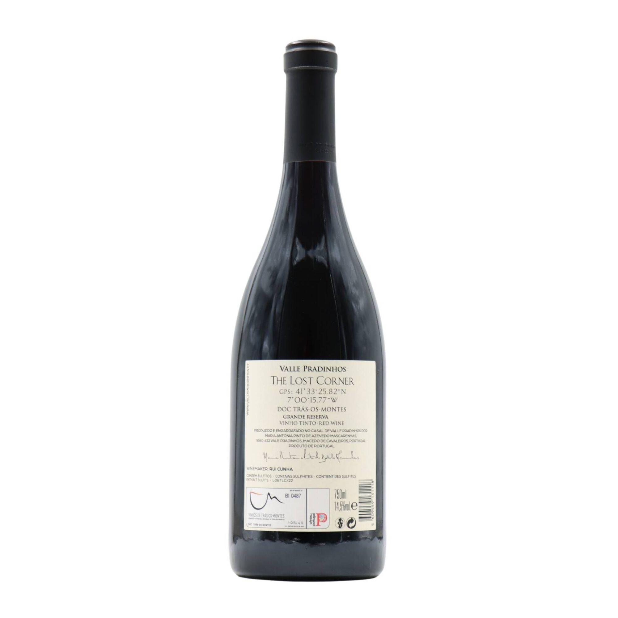 The Lost Corner Grande Reserva Tr&aacute;s Os Montes Vinho Tinto