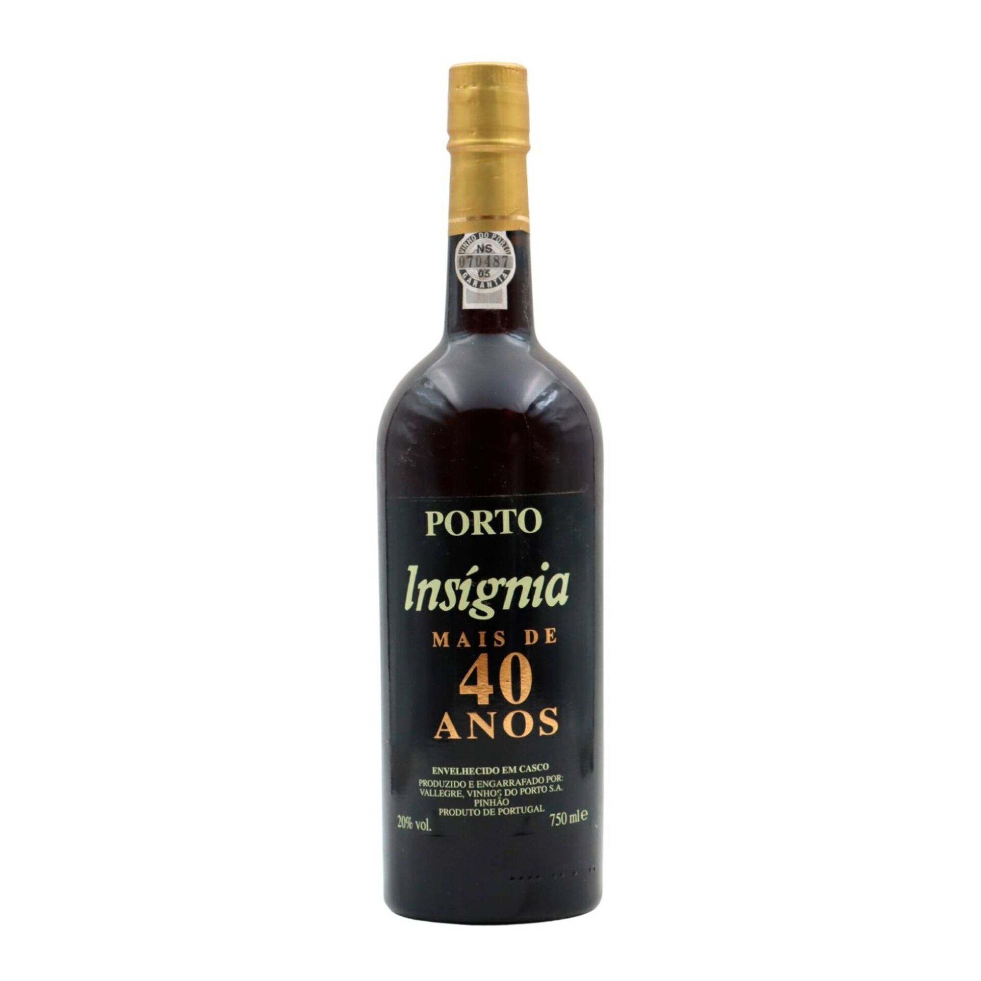 Ins&iacute;gnia 40 Anos Vinho do Porto