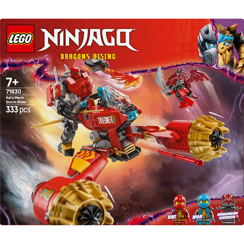 LEGO Ninjago - Robô Motard da Tempestade do Kai - 71830