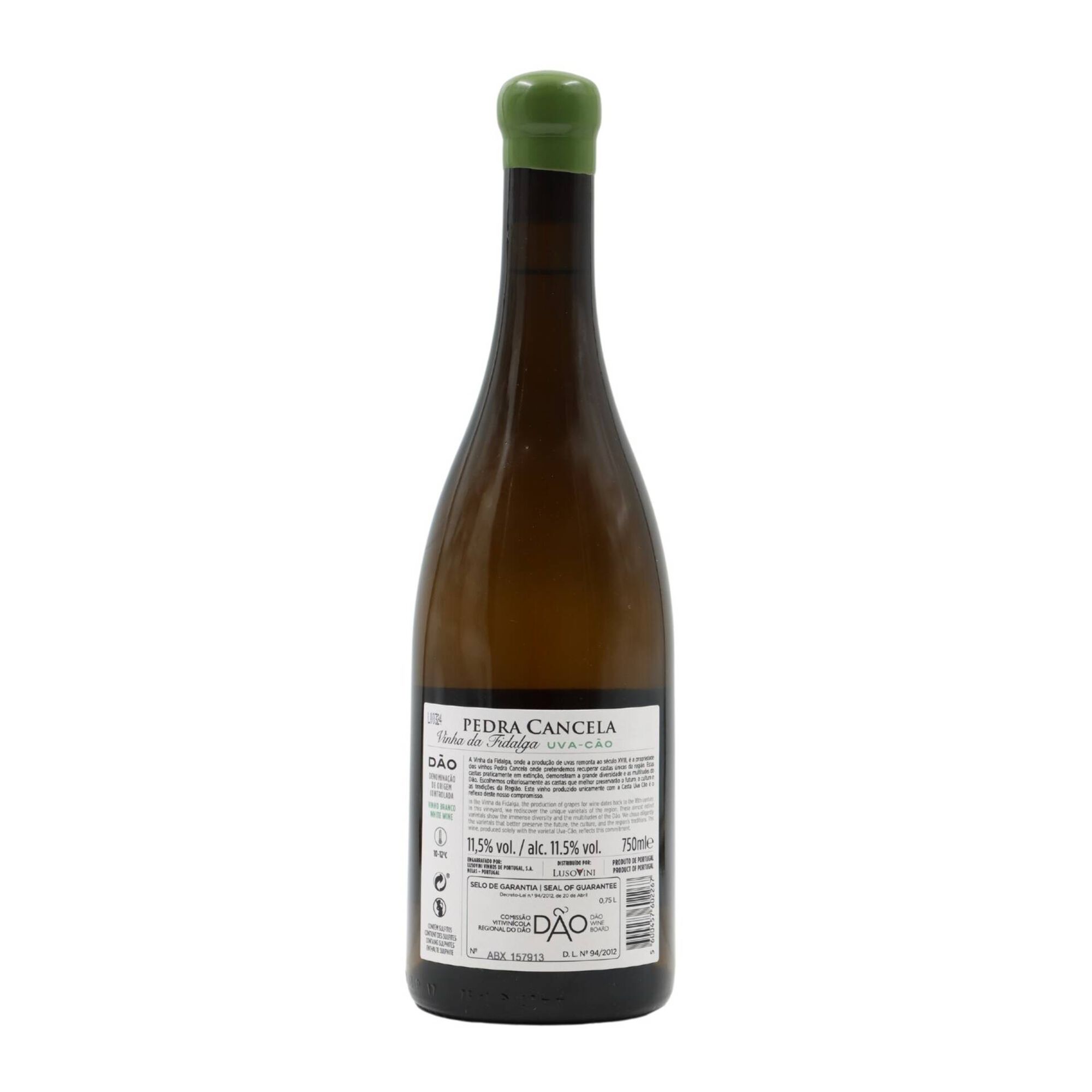 Pedra Cancela Uva C&atilde;o Vinha Da Fidalga D&atilde;o Vinho Branco