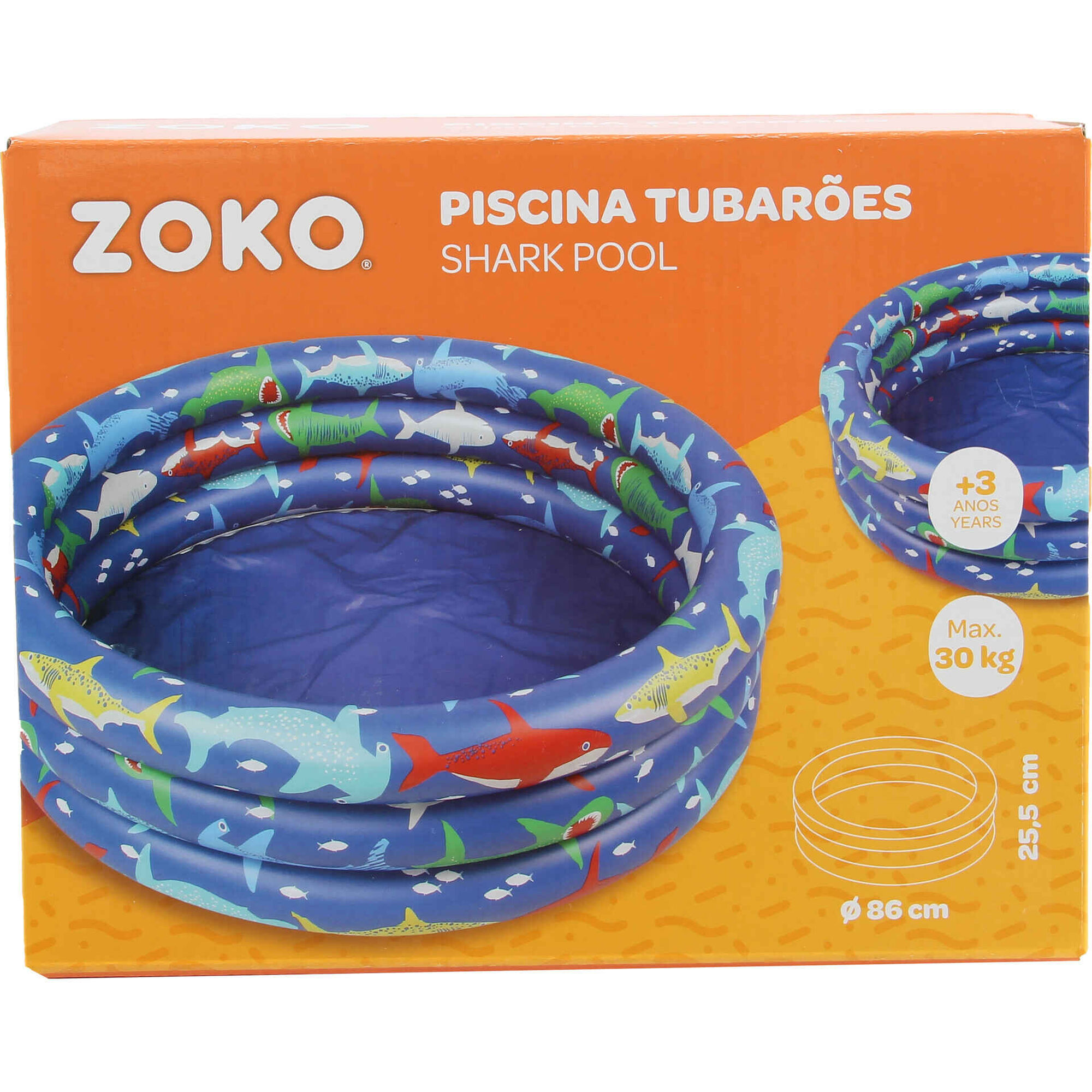 Zoko - Piscina Guloseimas 86cm
