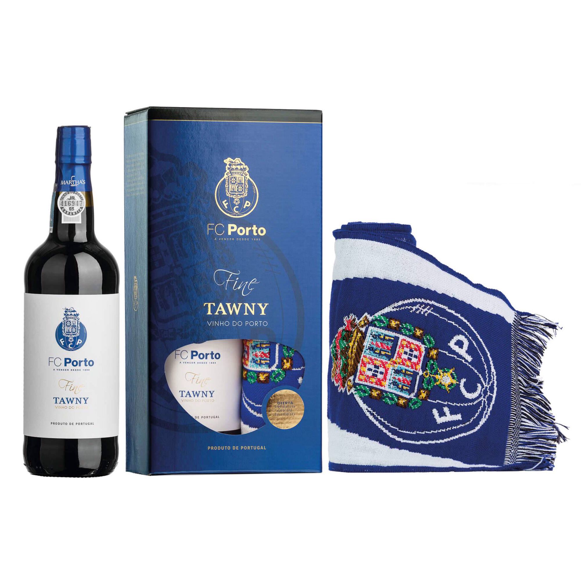 Martha's Vinho do Porto Futebol Cube do Porto com Cachecol