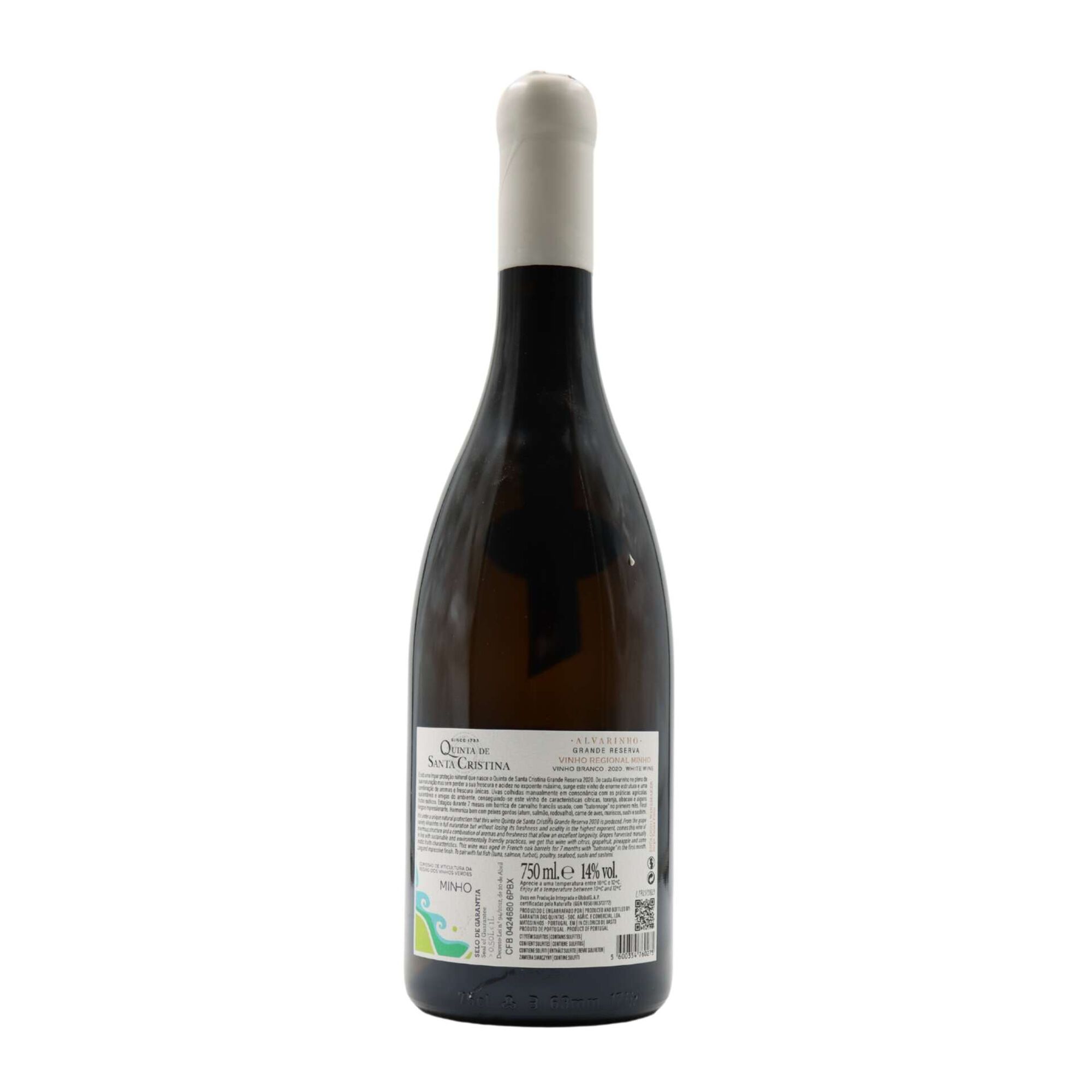 Quinta De Santa Cristina Grande Reserva Alvarinho Vinho Verde Branco