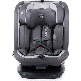 Cadeira Auto I-Size 40-150cm Isofix Rotativa Cario Ifix Cinza