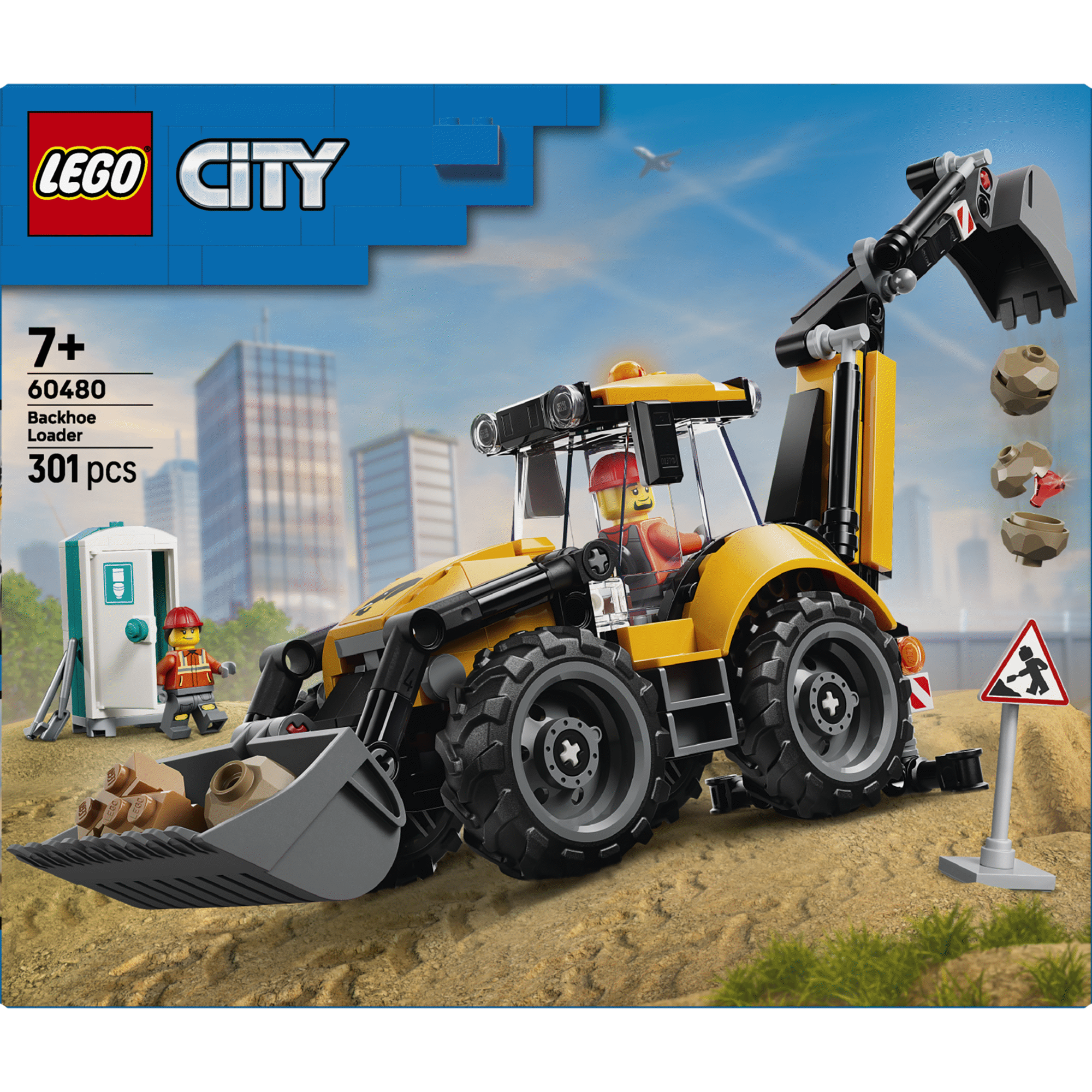 LEGO City - Retroescavadora Amarela - 60480