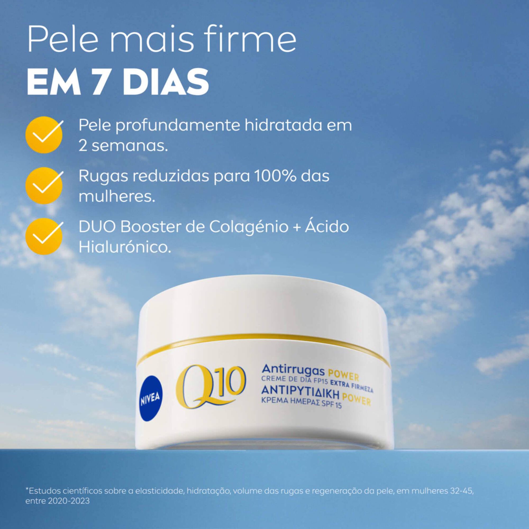 Creme de Rosto Dia Q10 Power Antirrugas