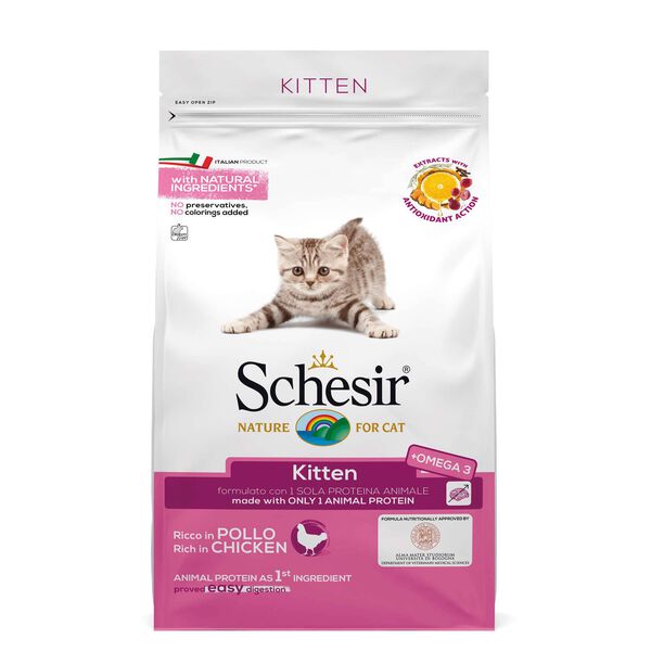 Ração para Gato Júnior Frango Schesir