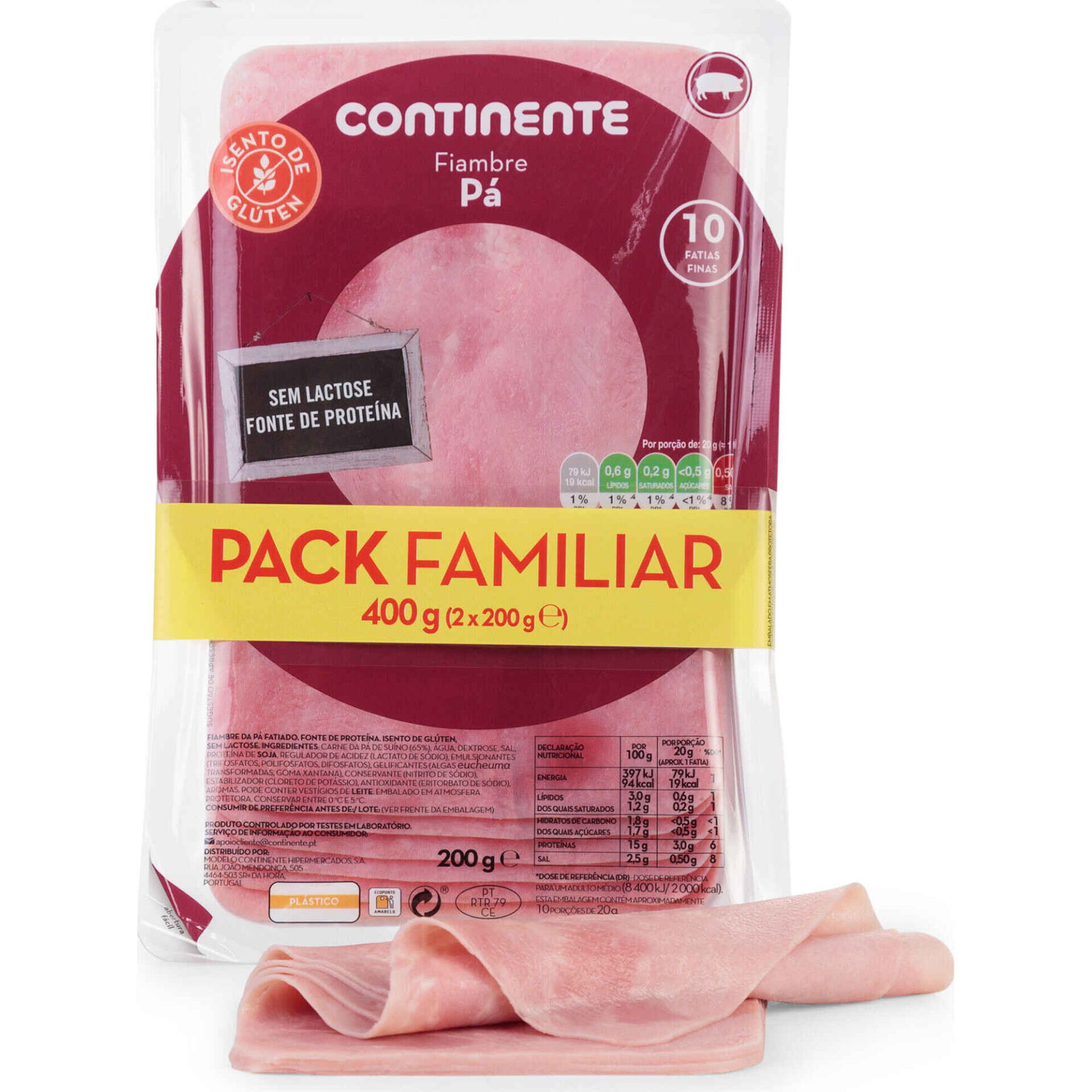 Fiambre da Pá Fatiado