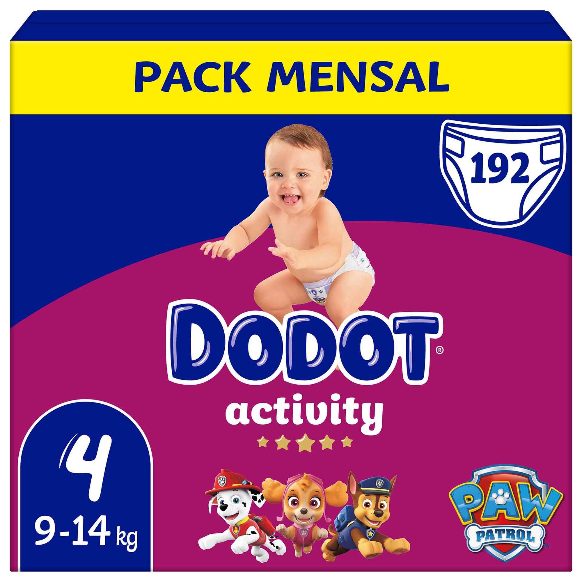 Box Fraldas Activity XXL 9-14kg T4