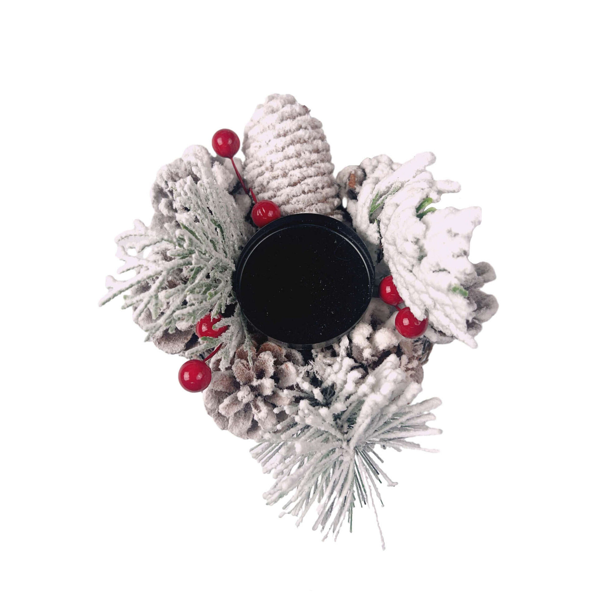 Centro de Mesa 1 Vela Redondo