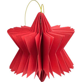 Ornamento Papel Estrela