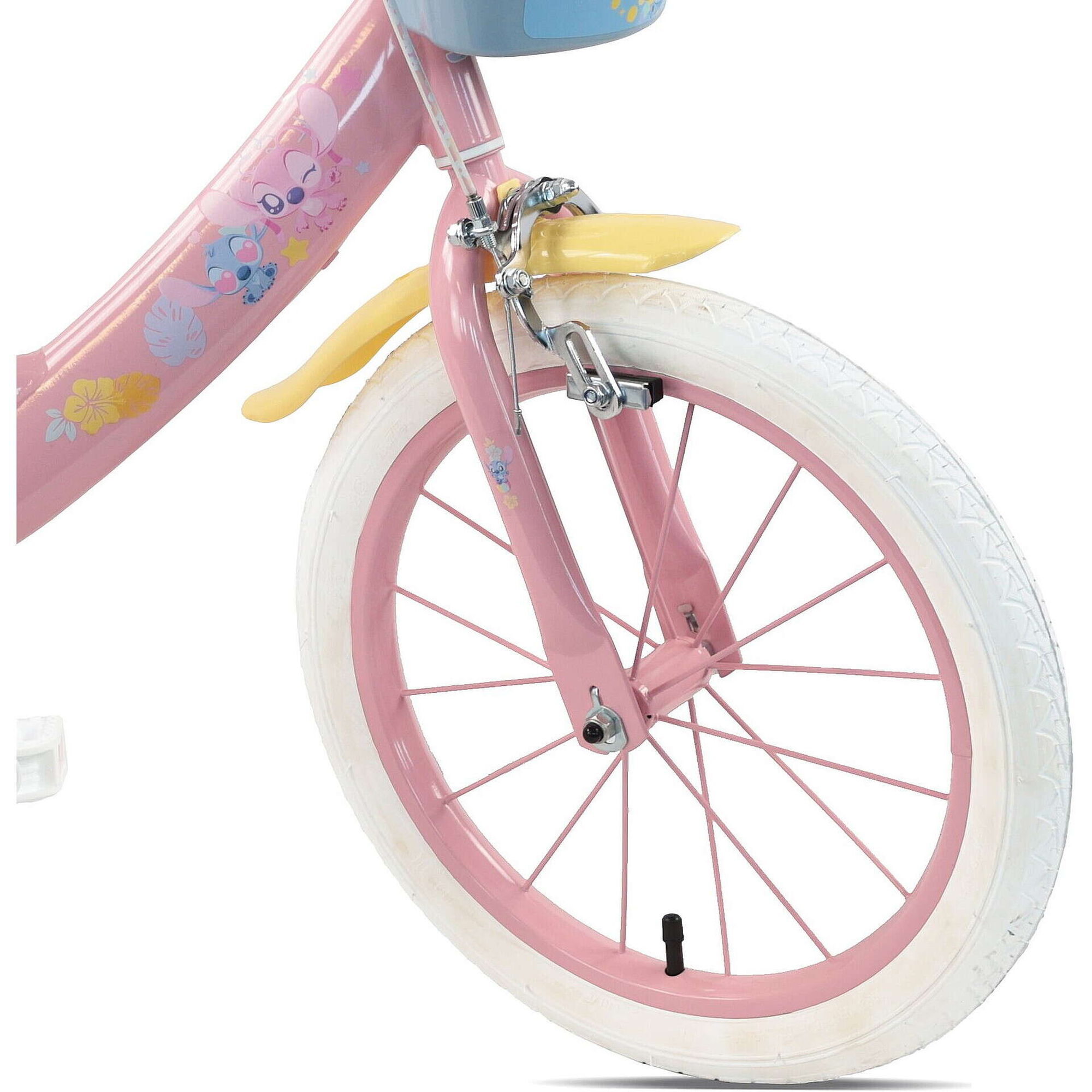 Bicicleta de Crian&ccedil;a 16" 5-7 Anos Stitch