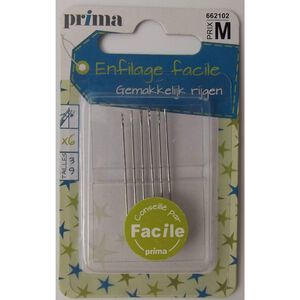 Agulhas de Enfiar Fácil N.º 3/9 Prima