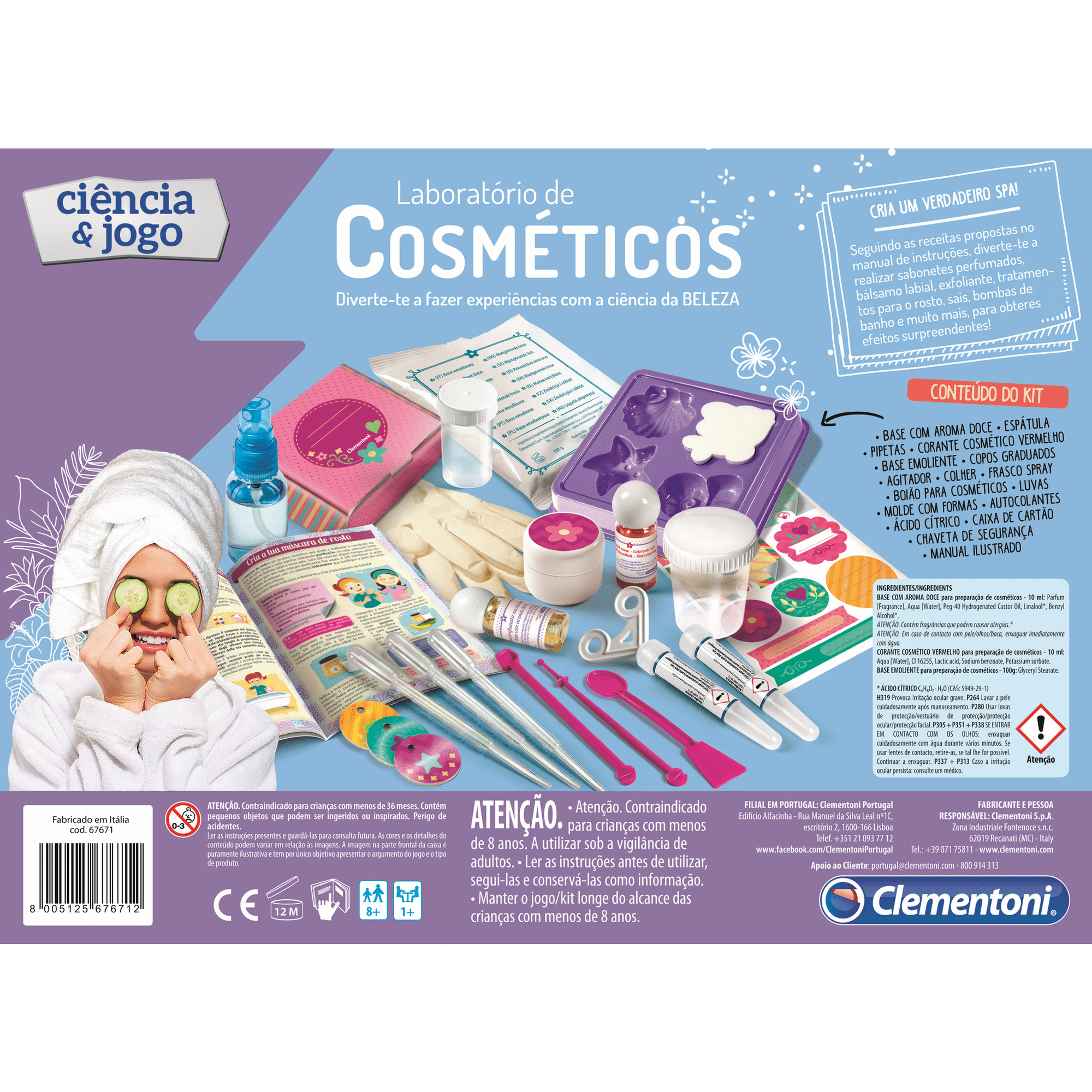 Ciência & Jogo - Laboratório de Cosméticos