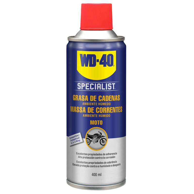 Massa de Correntes Moto Ambiente Húmido WD40