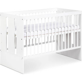 Cama de Grades Madeira Branca Paula