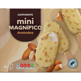 Gelado Mini Magníficos Amêndoa e Chocolate Branco Continente