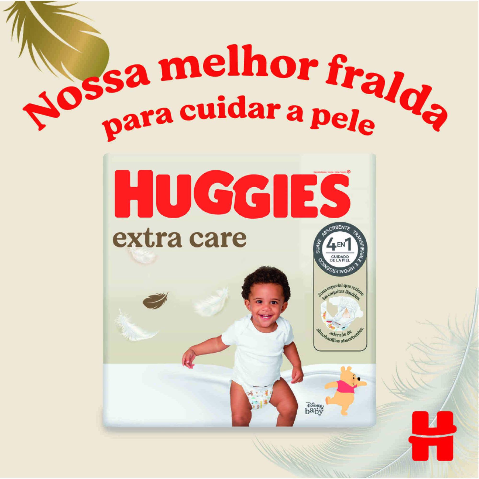 Fraldas Extra Care 3-6kg T2 Huggies