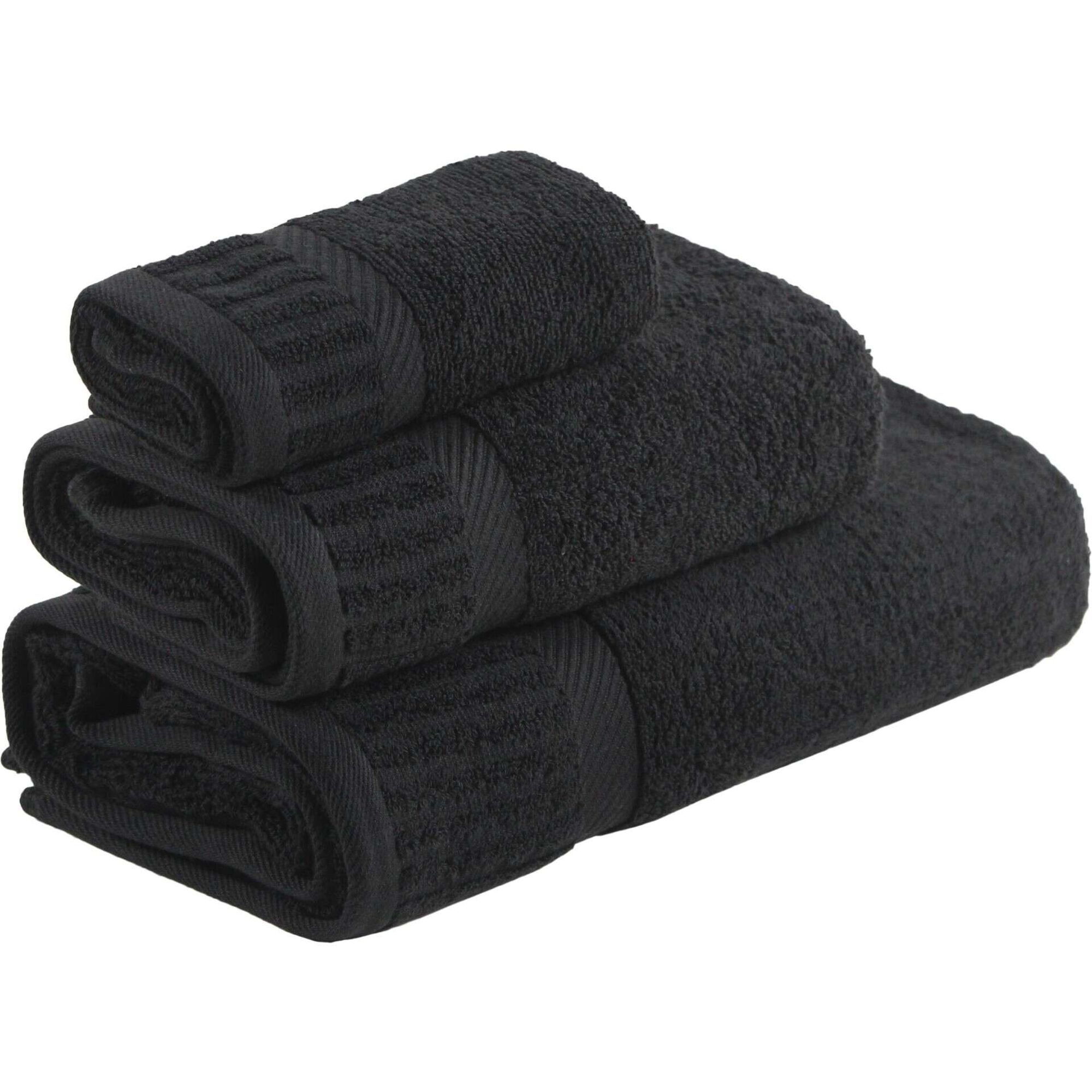 Conjunto 3 Toalhas Piano Cinza Kasa