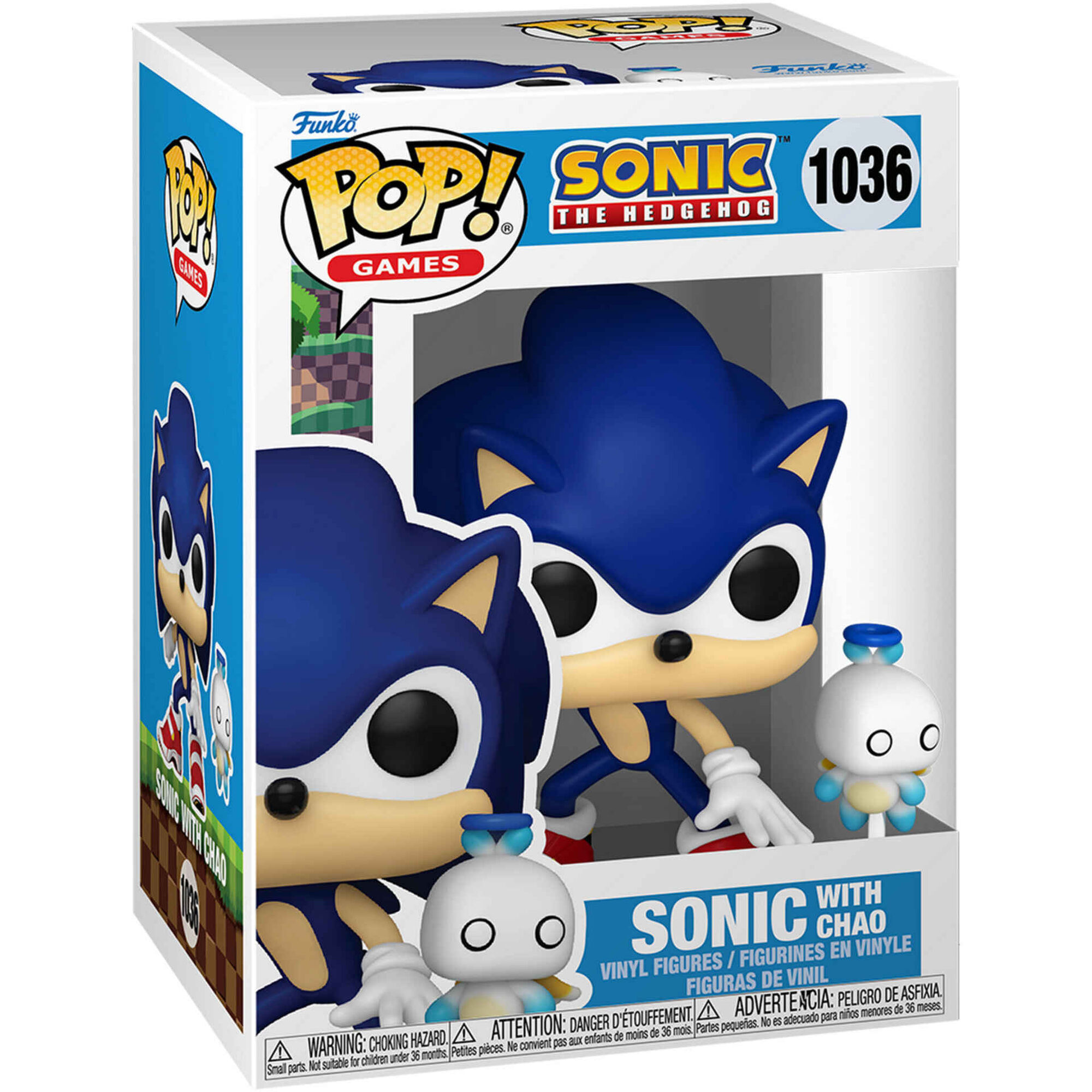 Funko - Figura Sonic The Hedgehog - Sonic with Chao