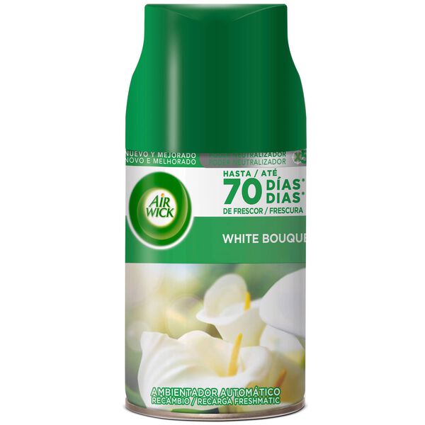 Ambientador Recarga Freshmatic White Bouquet Air Wick