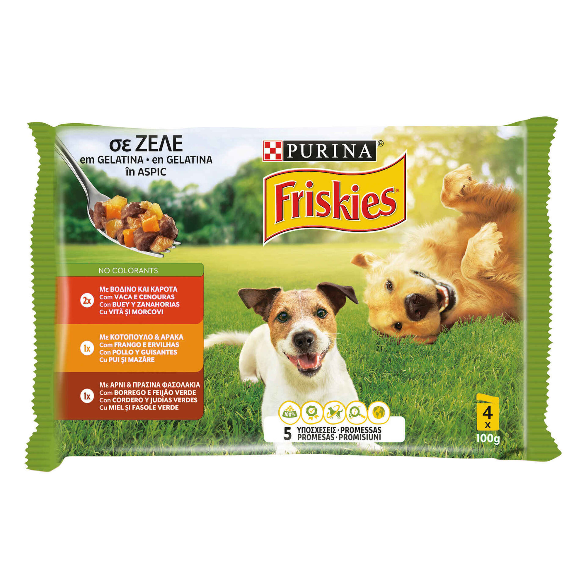 Comida Húmida para Cão Adulto Pedaços Gelatina Terrina Comida Húmida para Cão Adulto Pedaços Gelatina Terrina